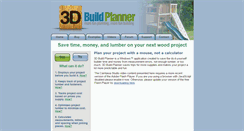 Desktop Screenshot of 3dbuildplanner.com